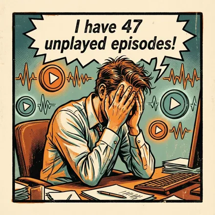 Overwhelmed by podcasts