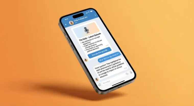 Podsumo bot conversation in Telegram